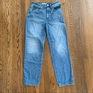 Madewell perfect vintage straight jean